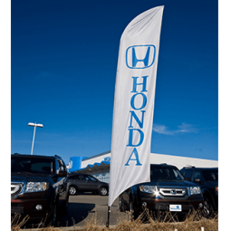 High Quality Honda Advertising Feather Flags Manufacturer