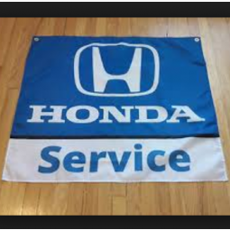 honda logo flag custom printing polyester honda banner