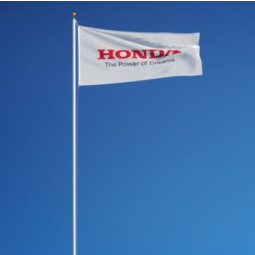 factory custom 3x5ft polyester honda banner flag