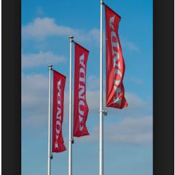 Honda exhibition flag Honda advertising pole flag banner