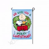 christmas gift personalized holiday garden flags cheap