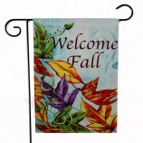 custom cheap holiday decorative outdoor garden flags