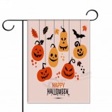 Seasonal holiday garden flags set hanging halloween pennant