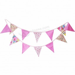 Multi Color Pennant Banners String Flags Triangle Party Decor