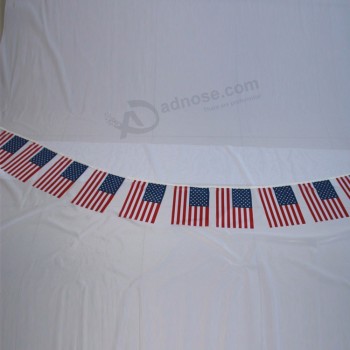 hot sale promotion fabric bunting christmas bunting