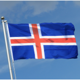 Iceland national banner Iceland country flag banner