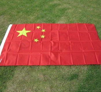 卸売新しい90 * 150センチメートルぶら下げ中国旗中国国旗バナー屋外屋内家の装飾