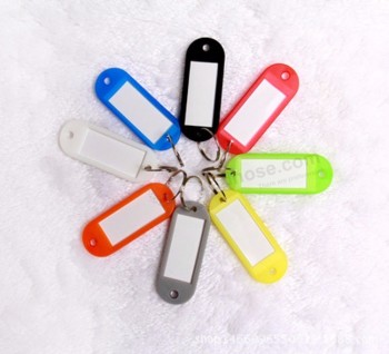 Wholesale cheap price plastic keychain hotel room key tag