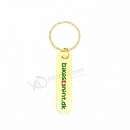 Metal keychain custom hotel key tag