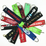 personality custom cabin crew embroidered keychain remove flight key ring monogram flight car motorcycle luggage key tags