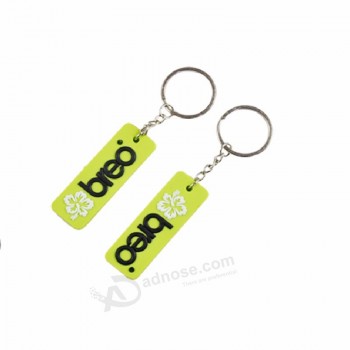 customized high quality new style soft pvc keychain  rubber keytags in customized