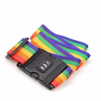 china manufacture produce colorful 5cm*2m polyester PP belt luggage strap