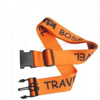 2019 hot promotional tsa luggage belt/adjustable nylon luggage belt/ luggage straps with lock