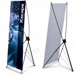 exhibition advertising spider roll screen X banner stand display