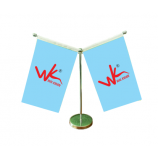 double sid Y table flag & desk flag pole