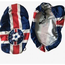 Football Team Iceland Car Mirror Cover Flag