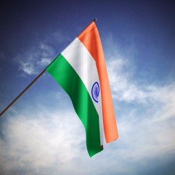 Custom Indian Flag 150X90CM 3X5FT Banner 100D Polyester grommets