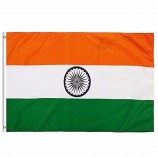 2019 india  national flag 3x5 FT 90x150cm banner 100d polyester custom flag metal grommet