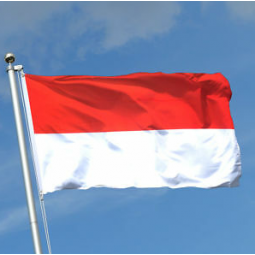 High quality Indonesia country flag outdoor decorative Indonesia hanging national flag