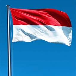 World Country Flags Polyester Indonesia Flags Manufacturer