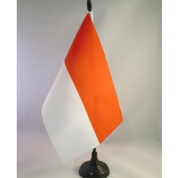 Factory wholesale decorative office mini Indonesia table flag