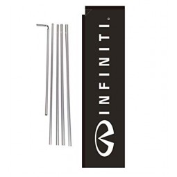 Hot sale best quality infiniti flag with any size by flag factory