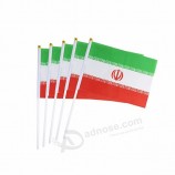 digital print iran hand waving flag for event