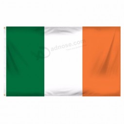 High quality Polyester Fabric Ireland Banner Flag Factory