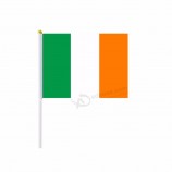 Hot Sell Mini Ireland hand national football flag