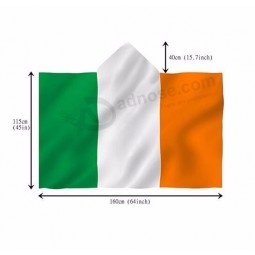 Irish Body Cape Flag For St. Patricks Day 100% Polyester