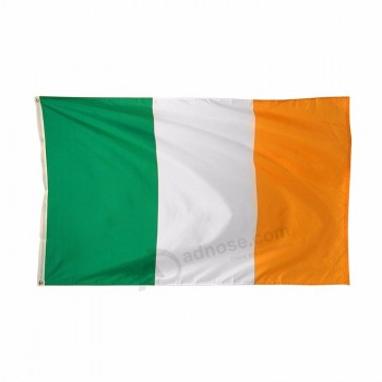 manufacture polyester high quality ireland banner flag national irish flag