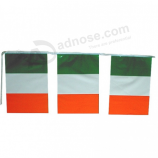 Decorative Ireland National string Flag Irish bunting banner