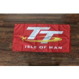 TT Banner Flag Isle of Man Red Motorcycle Racing Race MotoGP Moto GP New