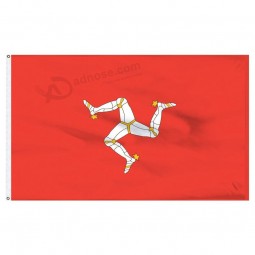 isle of Man 3x5ft nylon flag with high quality