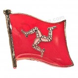 Backwoods Barnaby Isle of man flag International Travel Pins