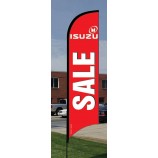 10' Feather Flag Kit - ISUZU - SALE (Full Kit)