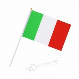 Fan Italian country shaking hand flags custom