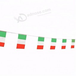 Promotional Italy Bunting Flag Italian String Flag