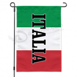 Outdoor Decorative Polyester Garden Italian Flag