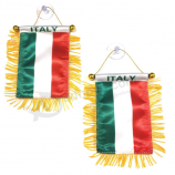 Italy pennant banner hanging Italian national pennant flag