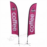 2020 cheap made flags outdoor promotional flags and banners custom  printed advertising feather flag banner