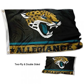 WinCraft Jacksonville Jaguars Double Sided Allegiance Flag