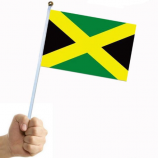 Cheap Custom Small Size Jamaica Country Hand Flag