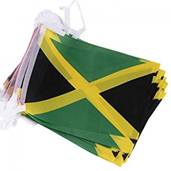 mini jamaica string flag jamaica bunting banner