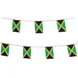 outdoor decoration jamaica string bunting flag