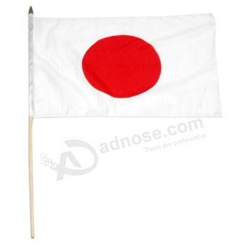 fabric japanese hand waving flags mini japan flag