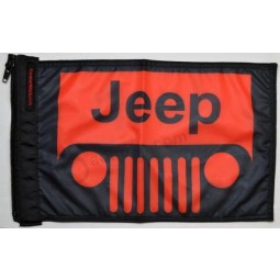 jeep grill flag Red forever wave