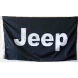 Wholesale custom high quality JEEP Flag Banner Black 3X5FT
