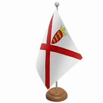Jersey channel island flag with high quality