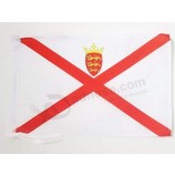 FLAG Jersey Flag 18'' x 12'' Cords - English - England Small Flags 30 x 45cm - Banner 18x12 in